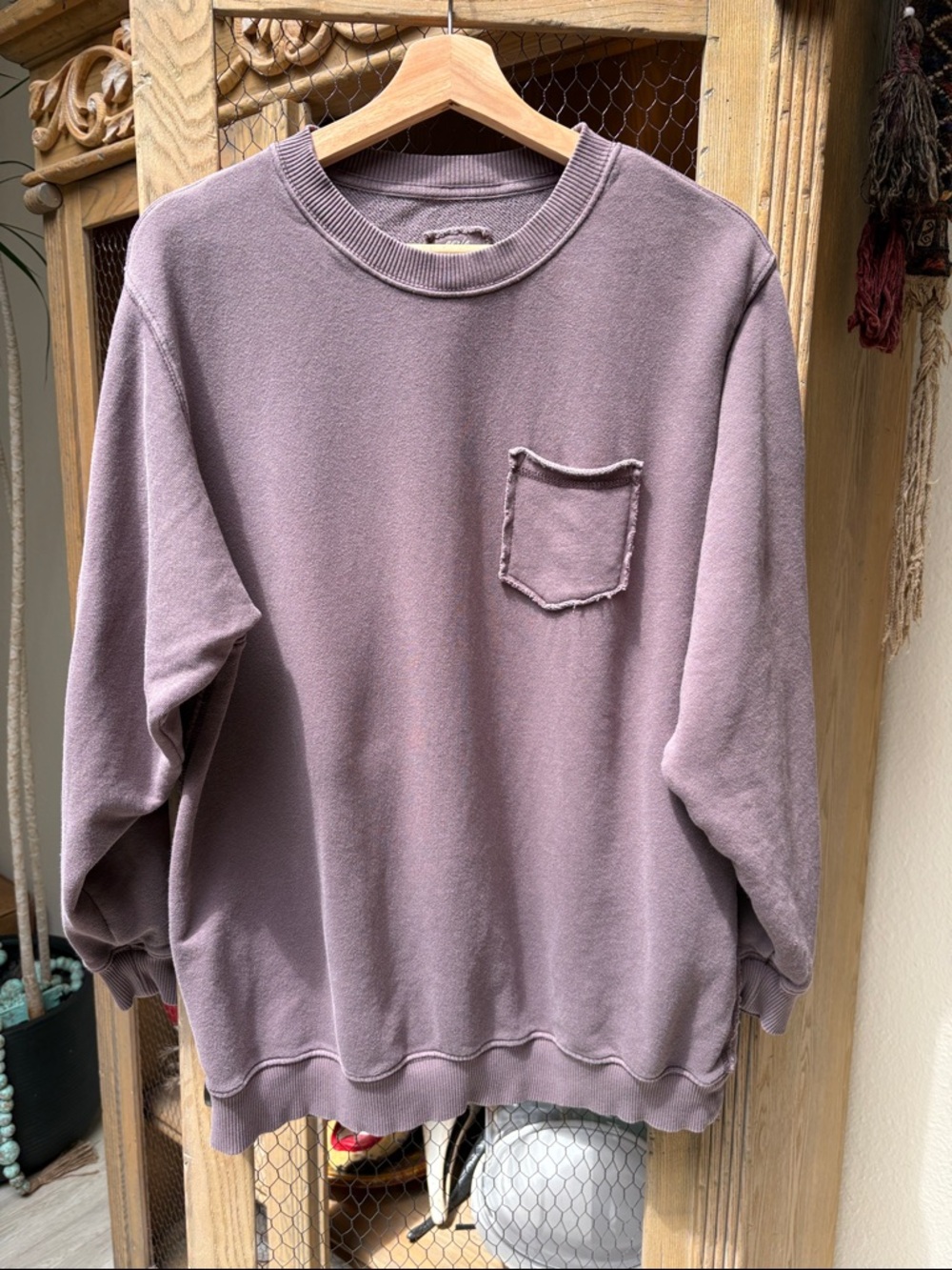 Aerie Everyday Pocket Crewneck Sweatshirt